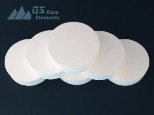 Alpha-Alumina (Al2O3) Blank, 99.995%+ ultra high purity grade