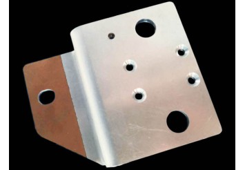 Copper aluminum bimetallic busbar