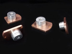 Copper aluminum bimetallic LiB terminal