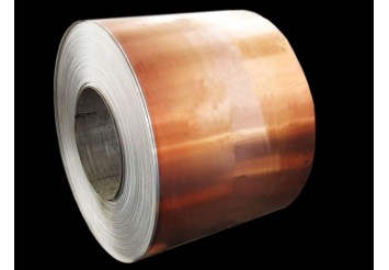 Copper aluminum bimetallic strip