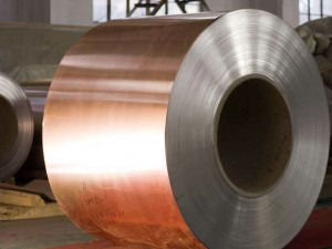 Copper clad aluminum strip