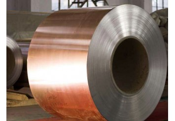 Copper clad aluminum strip