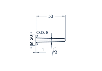 Standard MBE Crucible (PBN 1-20)