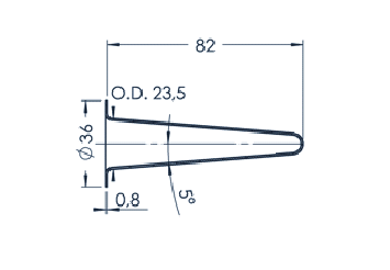 PBN Crucible C16-36/415-00-014