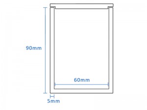 Boron Nitride Cylindrical crucible (60mm D x 90mm H)