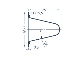 Standard MBE Crucible (PBN C75-77)