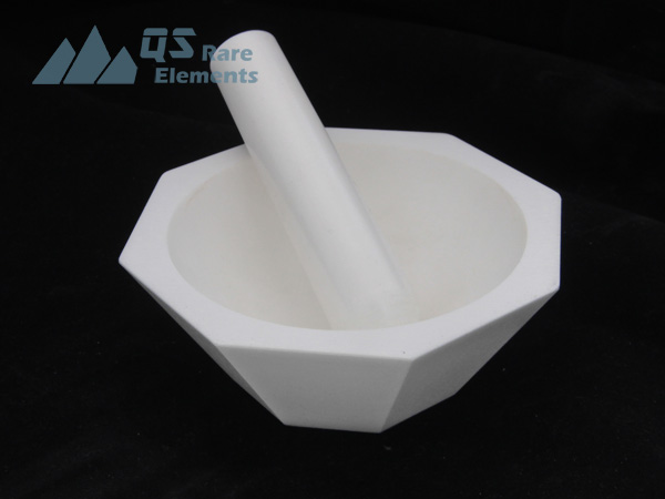 YSZ zirconia mortar pestle manufacture