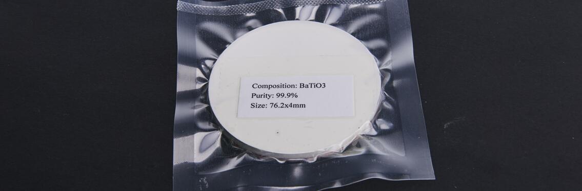 Barium titanate sputter target disc Barium titanate sputter target disc