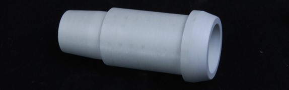 Composite boron nitride nozzle