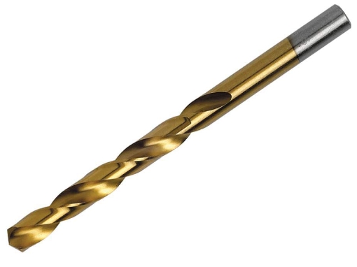 Titanium nitride coated drill bits
